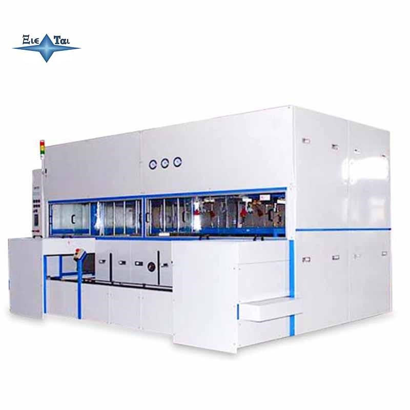 Fully automatic hydrocarbon vacuum ultrasonic cleaning machine