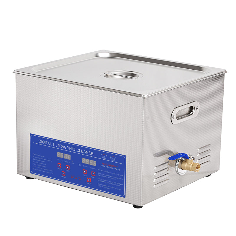 Dual Mode Precision Ultrasonic Cleaner with Heater and Timer 15L