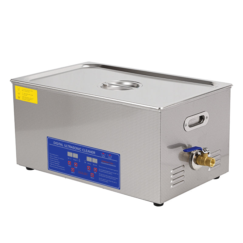 Dual Mode Precision Ultrasonic Cleaner with Heater and Timer 30L - 220W