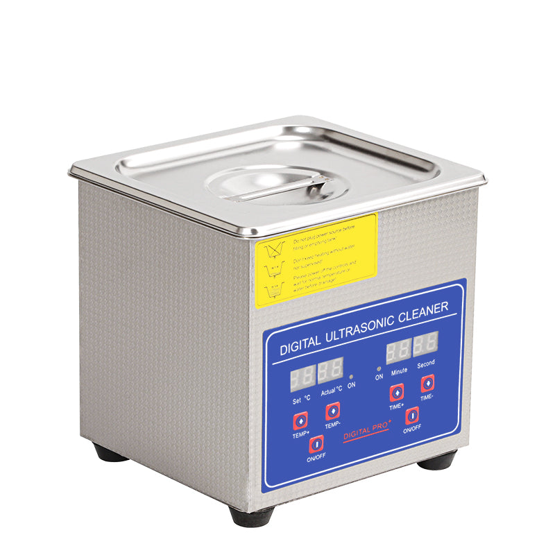 Dual Mode Precision Ultrasonic Cleaner with Heater and Timer 1.3L