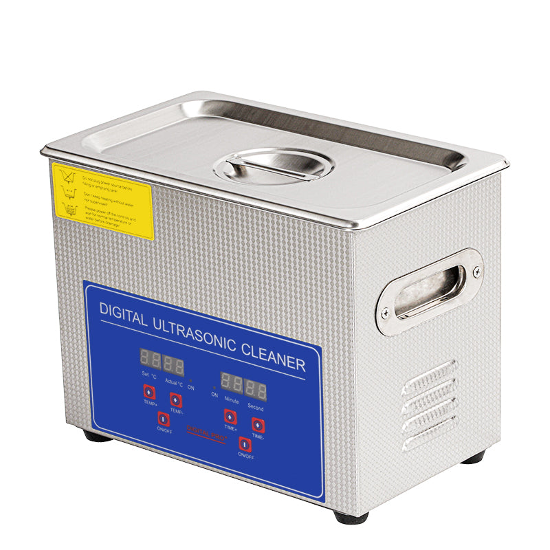 Dual Mode Precision Ultrasonic Cleaner with Heater and Timer 3L