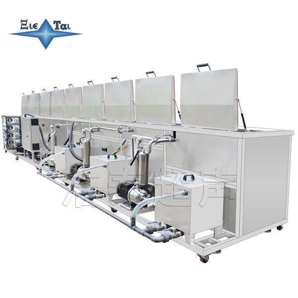 Multi-slot ultrasonic cleaning machine