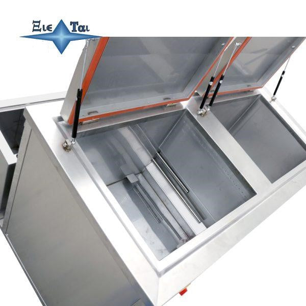 Double tank filter drying ultrasonic cleaning machine