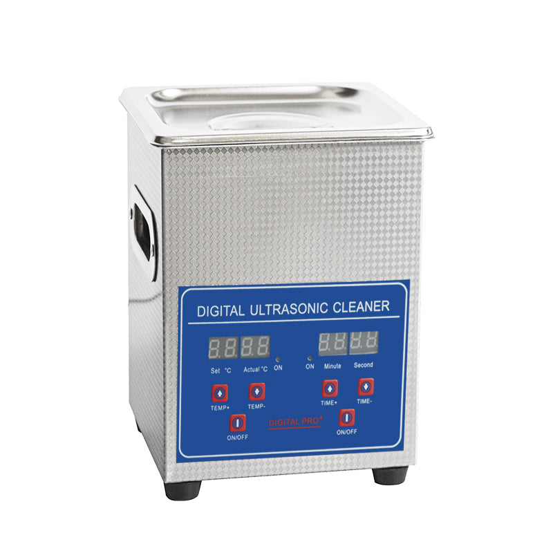 Dual Mode Precision Ultrasonic Cleaner with Heater and Timer 2L