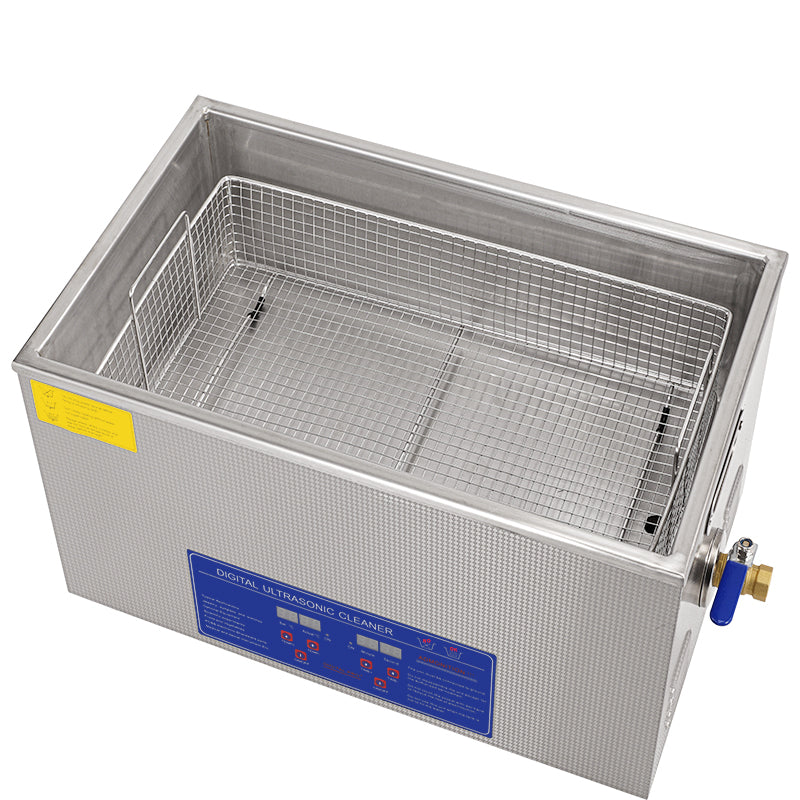 Dual Mode Precision Ultrasonic Cleaner with Heater and Timer 30L - 110W