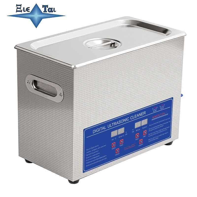 Desktop digital time and temperature adjustable ultrasonic cleaning machine instrument