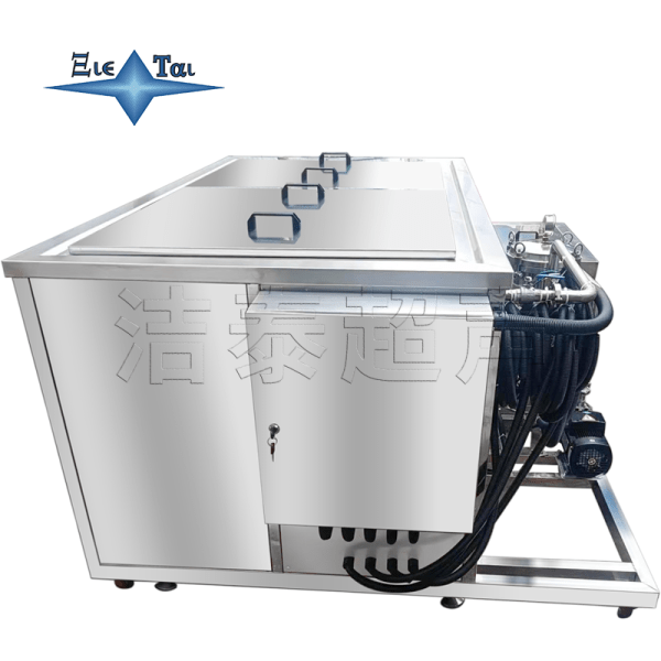 Single tank filter circulation system ultrasonic cleaning equipment for large hardware parts