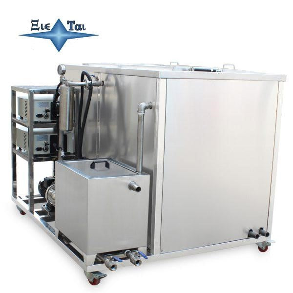 Double tank filter drying ultrasonic cleaning machine