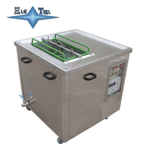 Single tank mold electrolytic ultrasonic cleaning machine