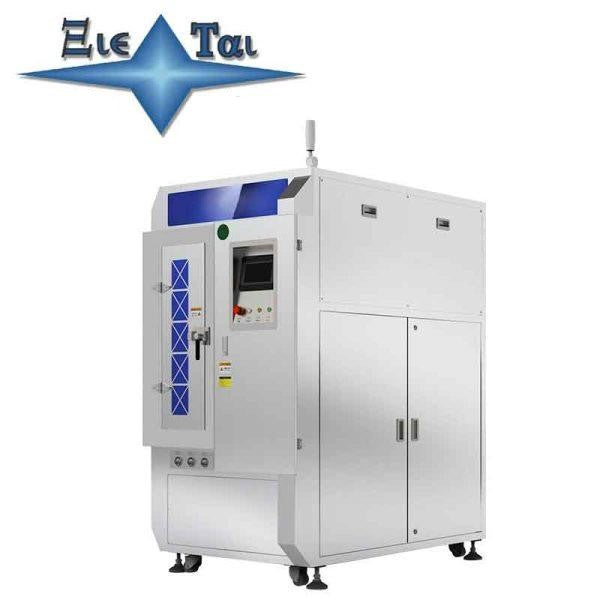 Fully pneumatic stencil cleaning machine