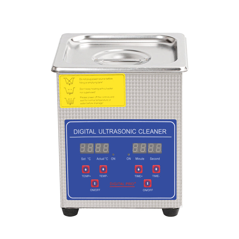 Dual Mode Precision Ultrasonic Cleaner with Heater and Timer 1.3L