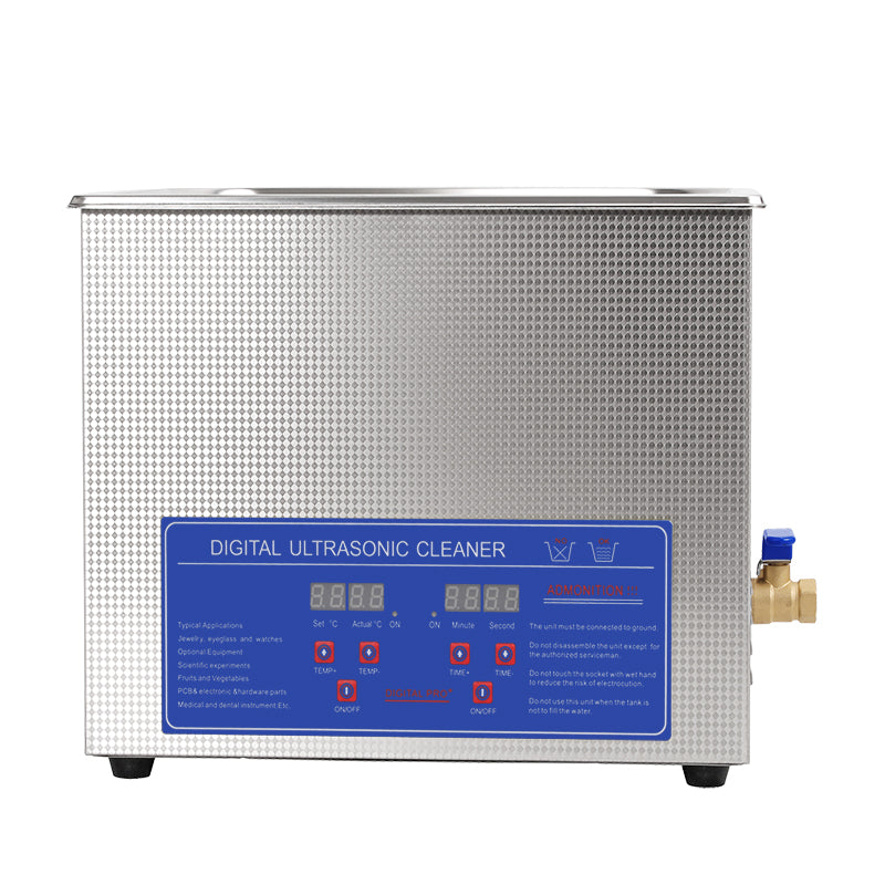 Dual Mode Precision Ultrasonic Cleaner with Heater and Timer 15L