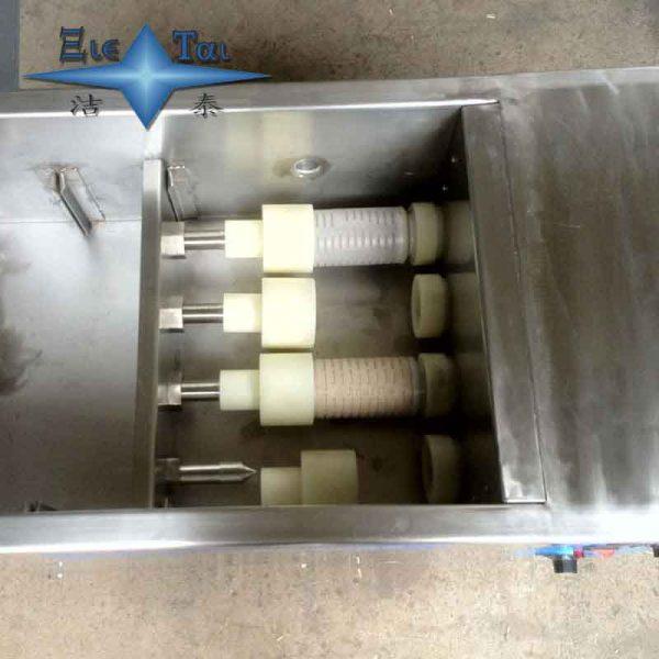 Filter element titanium rod ultrasonic cleaning machine