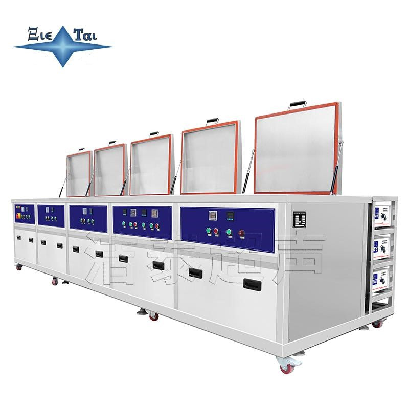 Multi-slot ultrasonic cleaning machine