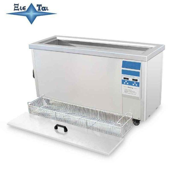 Ultrasonic cleaning machine for firearms and military supplies