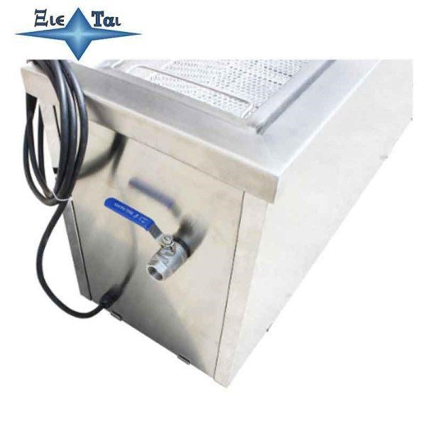 Ultrasonic cleaning machine for firearms and military supplies