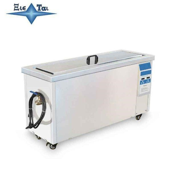 Ultrasonic cleaning machine for firearms and military supplies