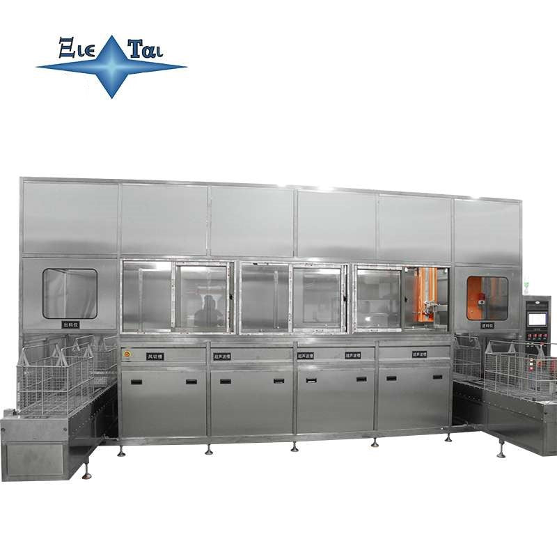 Vollautomatische Ultraschall-Reinigungsmaschine mit fünf Schlitzen und Portalarmen 