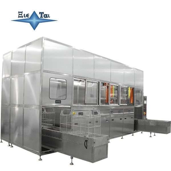 Five-slot gantry arm fully automatic ultrasonic cleaning machine